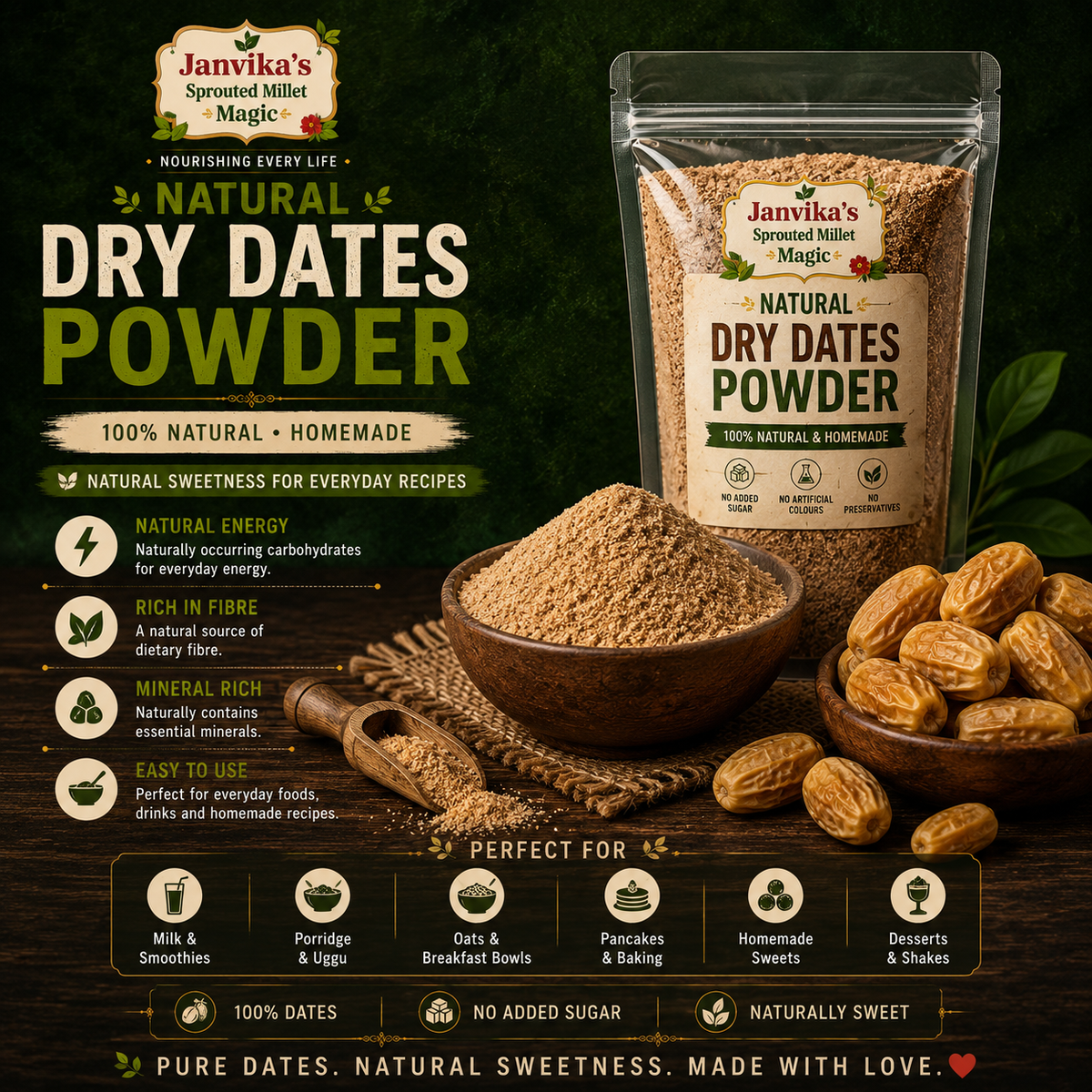 DRY DATES POWDER