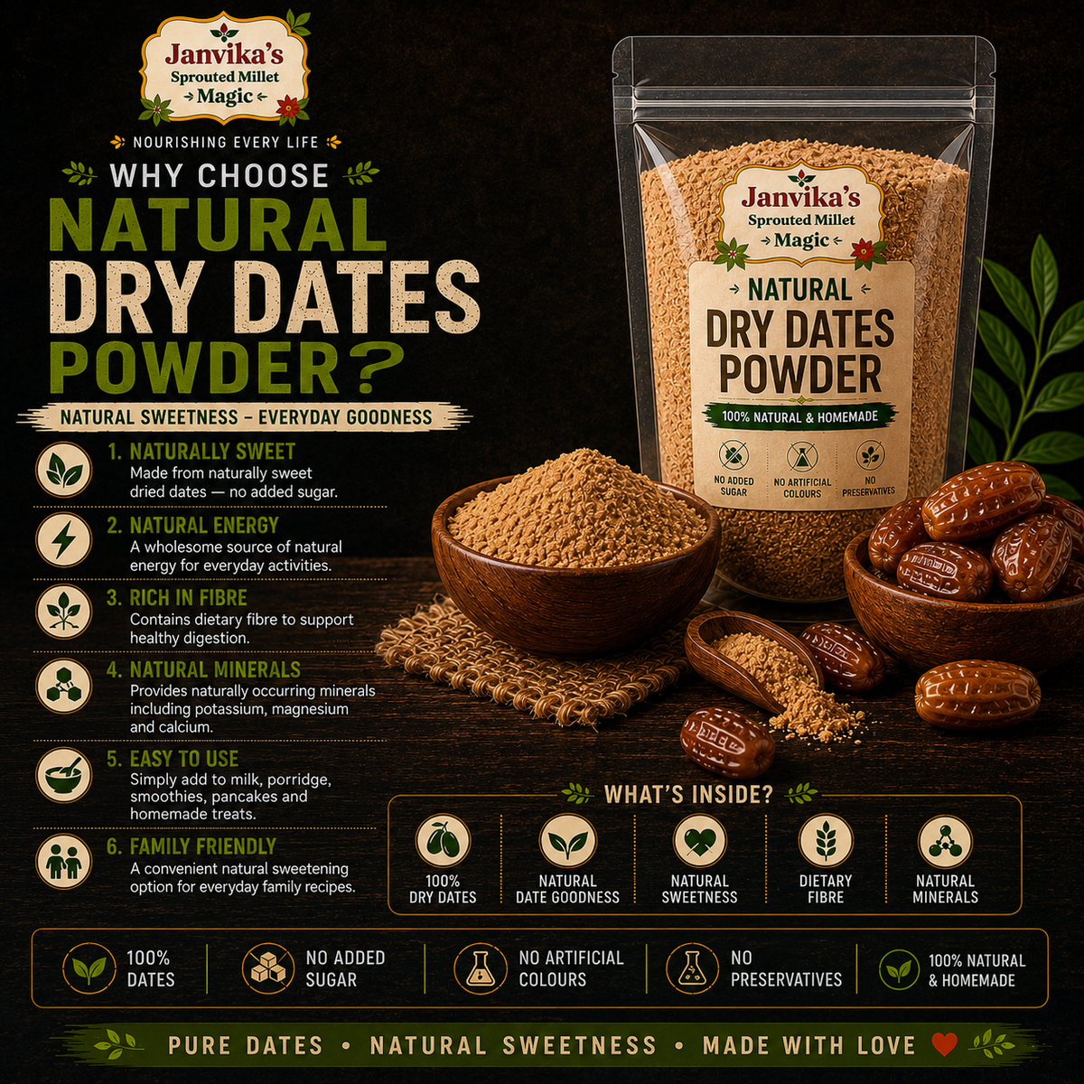 DRY DATES POWDER