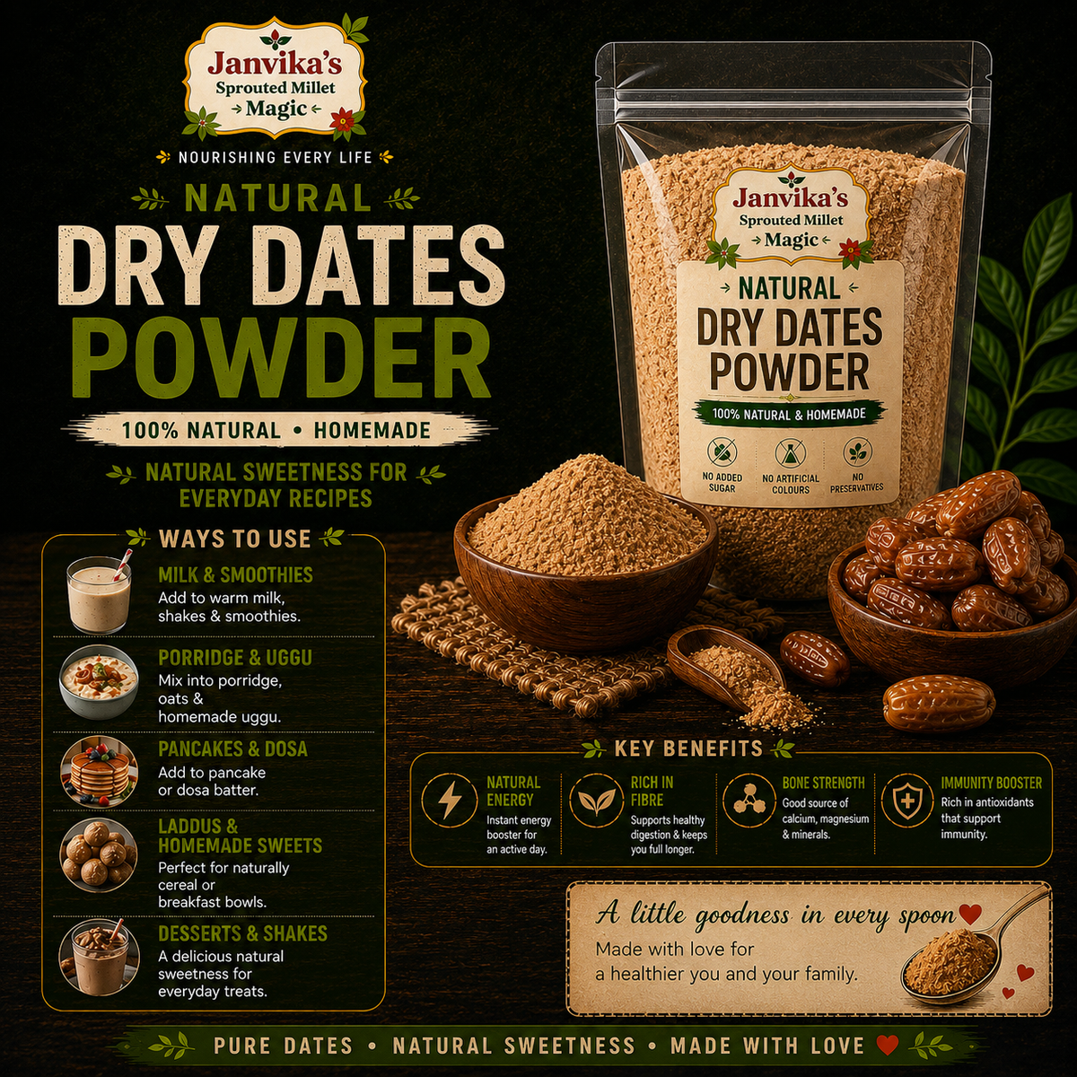 DRY DATES POWDER