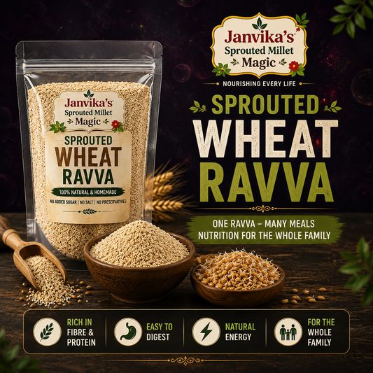 Sprouted Godhuma Ravva