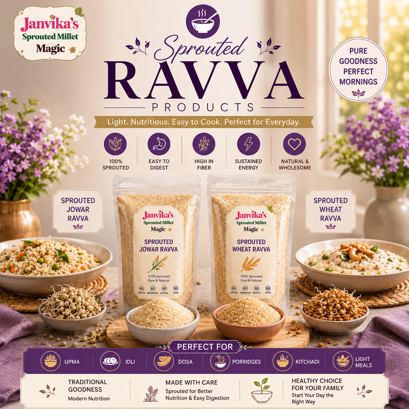 Sprouted Ravva Products